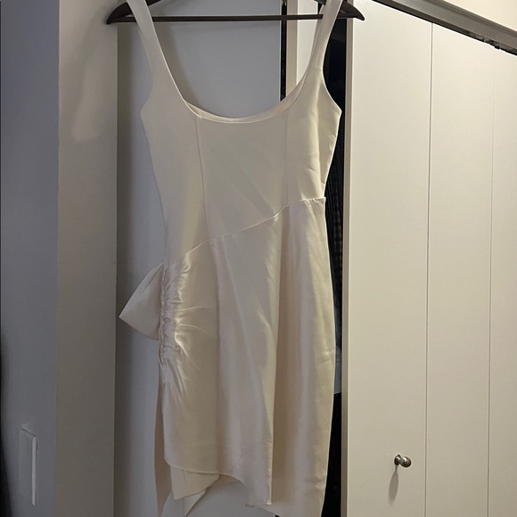 Cinq a Sept Cream Waverly Mini Dress - Picture 2 of 3